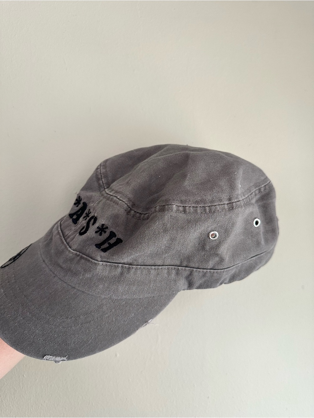 Gray N*A*S*H Embroidered Cap - Picture 3 of 4